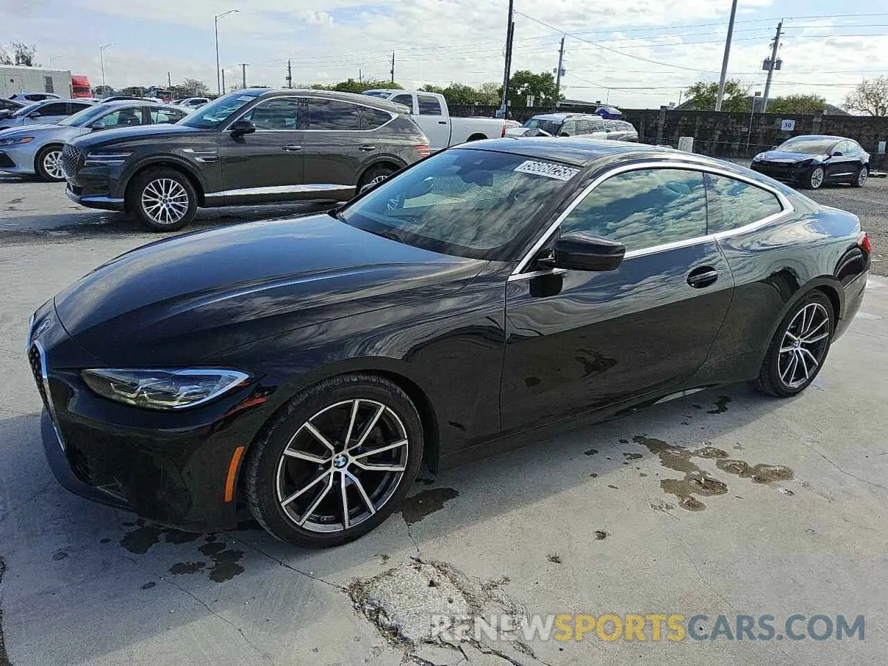 1 fotografías del automóvil dañado WBA53AP09RCR72455 BMW 4 SERIES 2024
