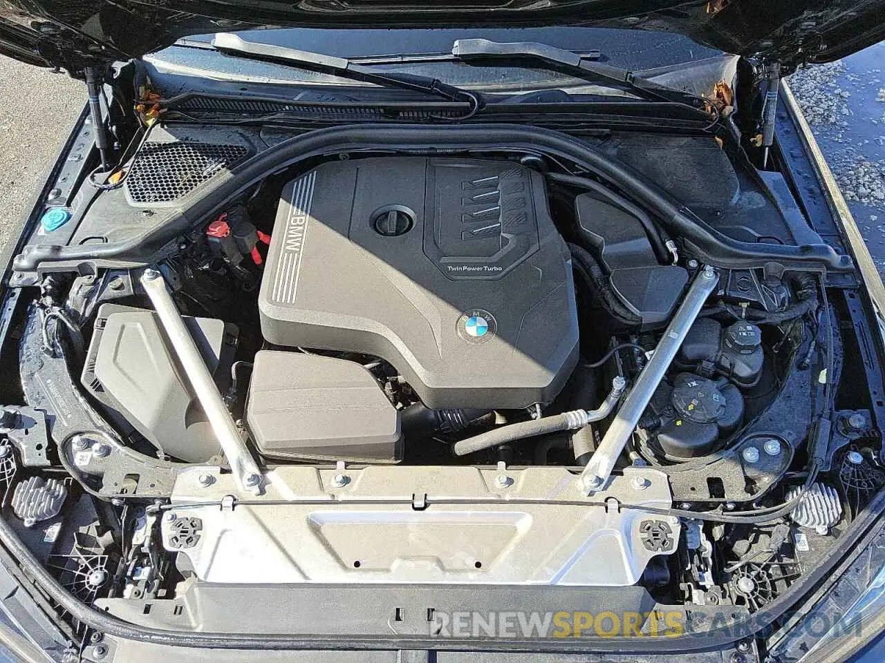 11 fotografías del automóvil dañado WBA53AP09RCR72455 BMW 4 SERIES 2024
