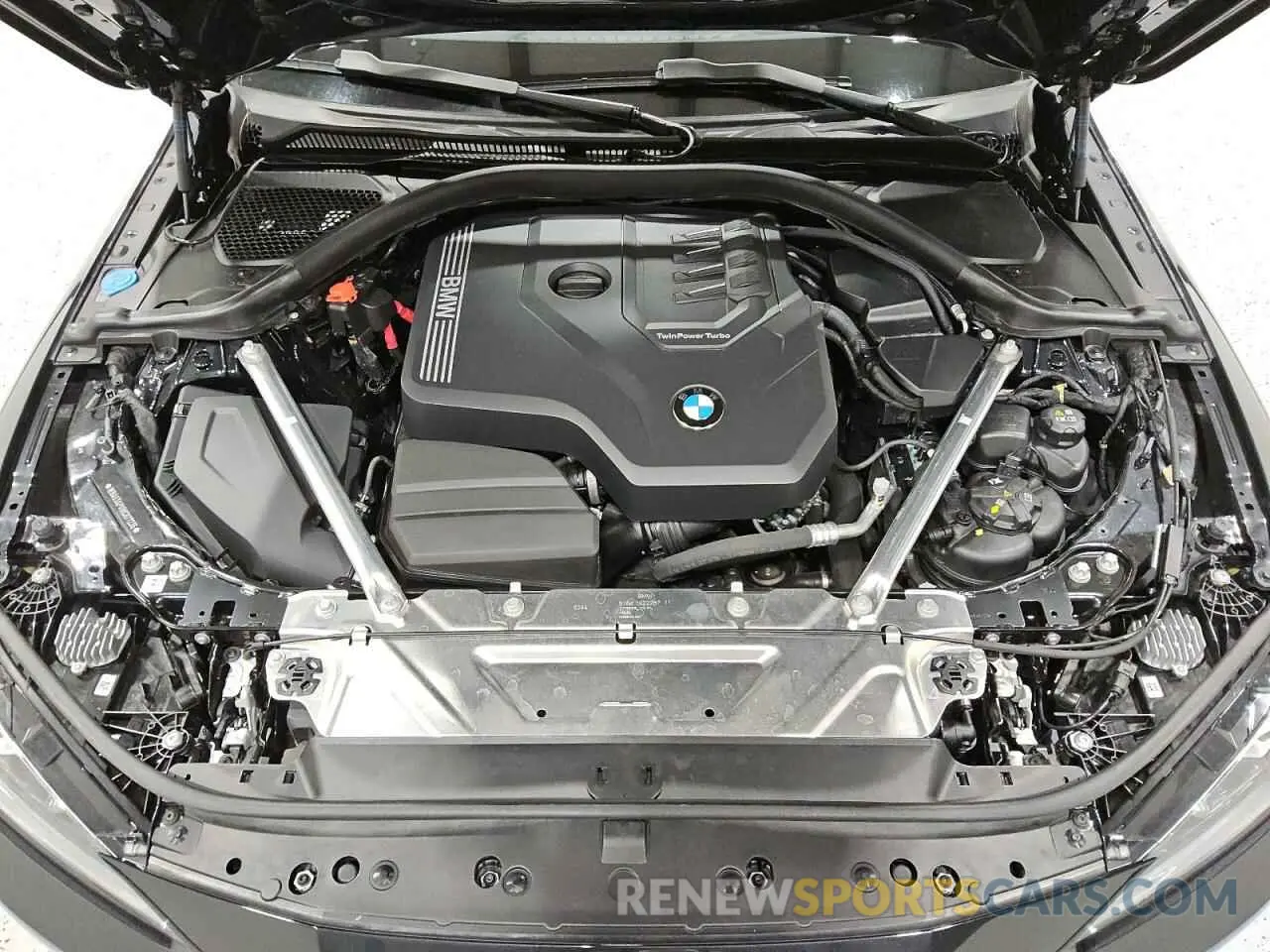 11 fotografías del automóvil dañado WBA53AP09RCR77235 BMW 4 SERIES 2024
