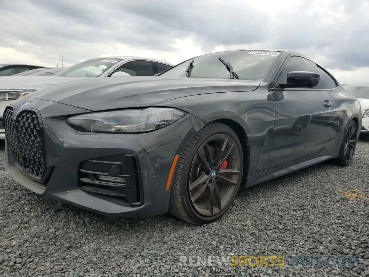 1 fotografías del automóvil dañado WBA53AP0XRCN54745 BMW 4 SERIES 2024