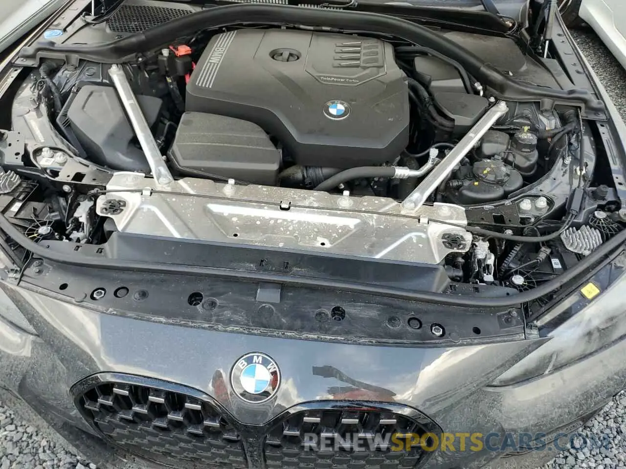 11 fotografías del automóvil dañado WBA53AP0XRCN54745 BMW 4 SERIES 2024