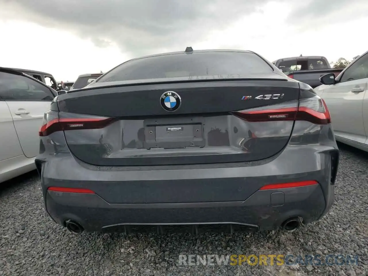 6 fotografías del automóvil dañado WBA53AP0XRCN54745 BMW 4 SERIES 2024