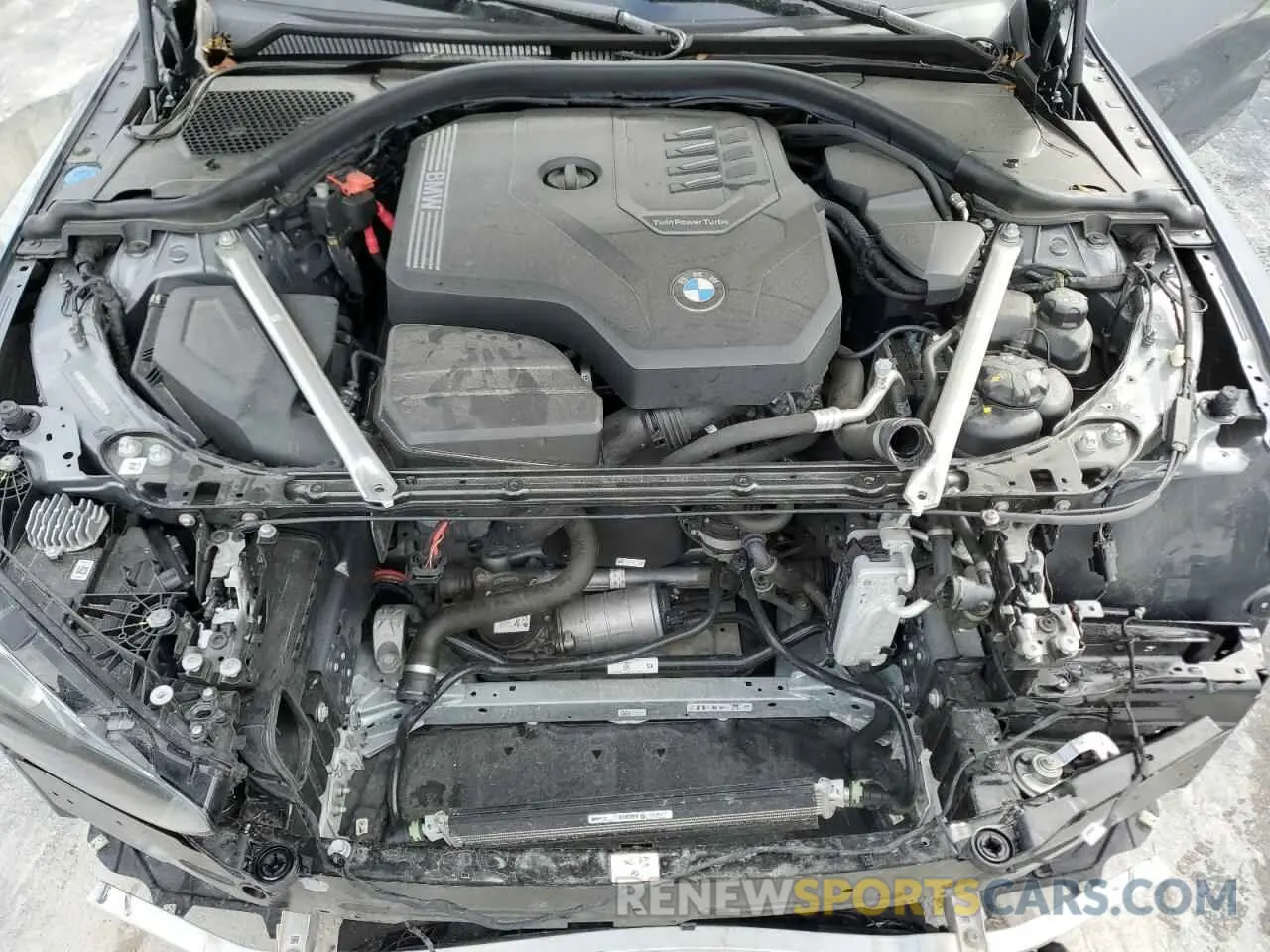 11 fotografías del automóvil dañado WBA63AV00RFR54092 BMW 4 SERIES 2024