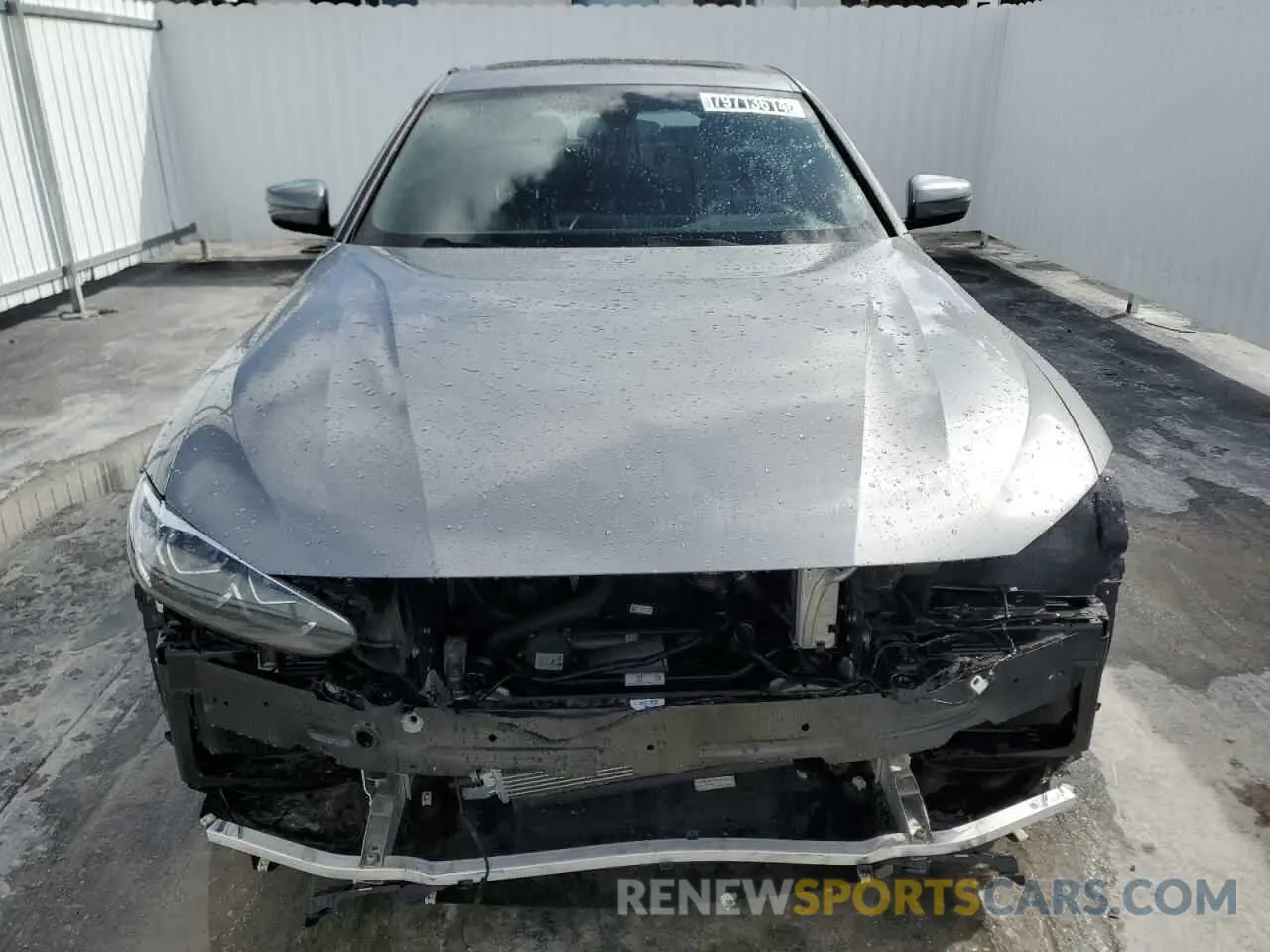 5 fotografías del automóvil dañado WBA63AV00RFR54092 BMW 4 SERIES 2024