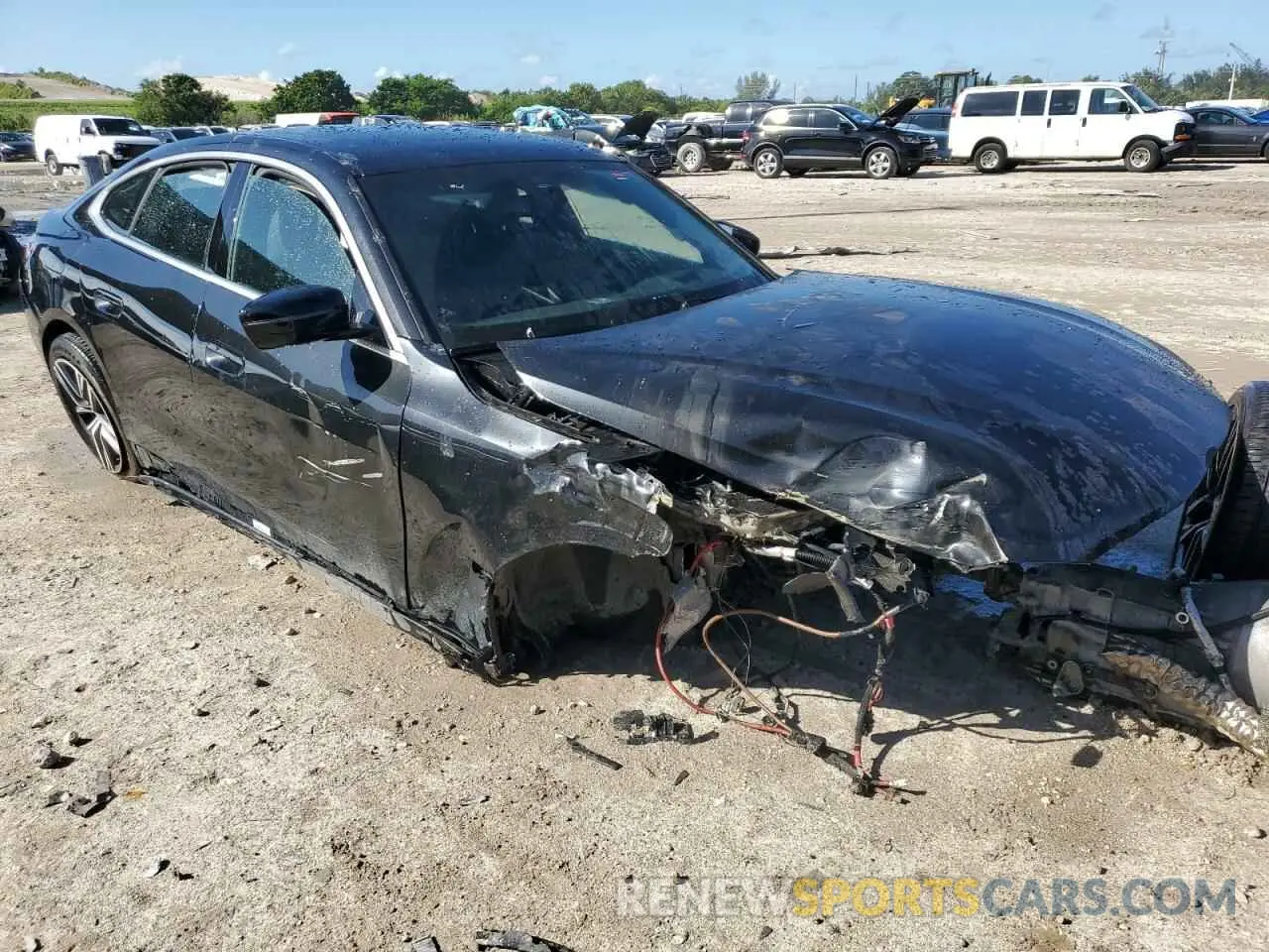 4 fotografías del automóvil dañado WBA63AV00RFS90506 BMW 4 SERIES 2024