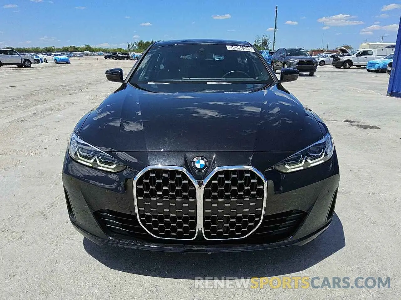 5 fotografías del automóvil dañado WBA63AV00RFT13010 BMW 4 SERIES 2024