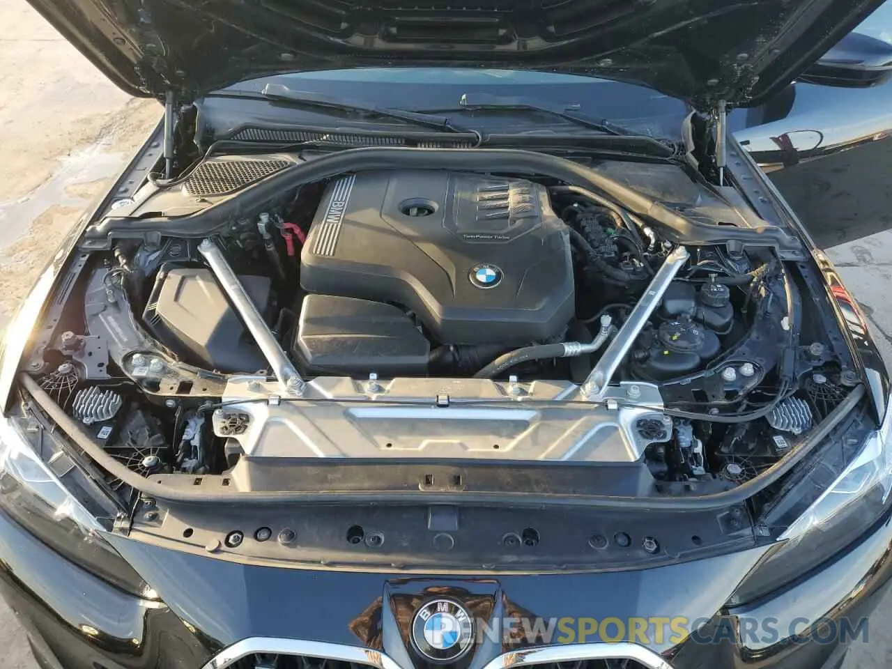11 fotografías del automóvil dañado WBA63AV01RFP84678 BMW 4 SERIES 2024