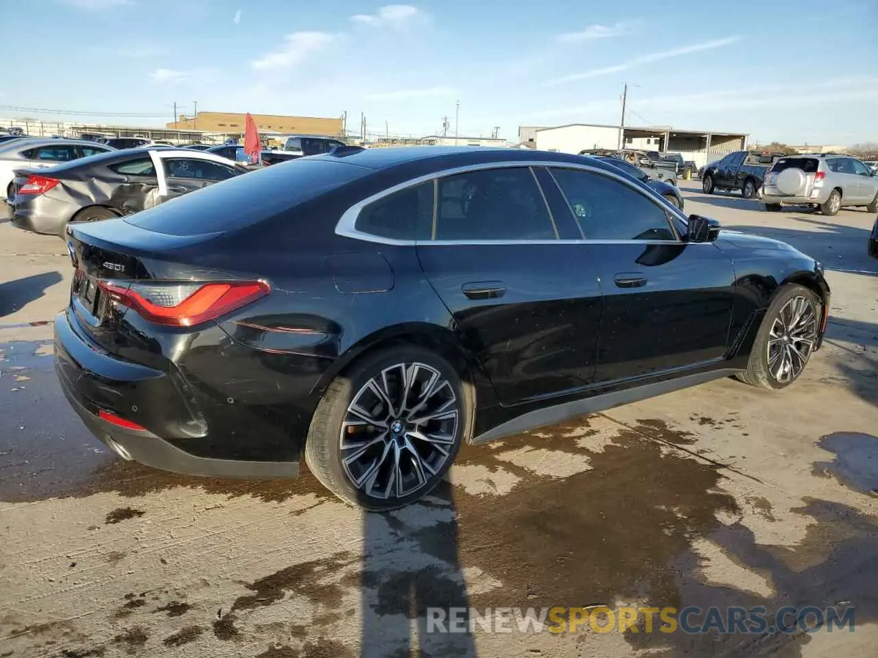 3 fotografías del automóvil dañado WBA63AV01RFP84678 BMW 4 SERIES 2024