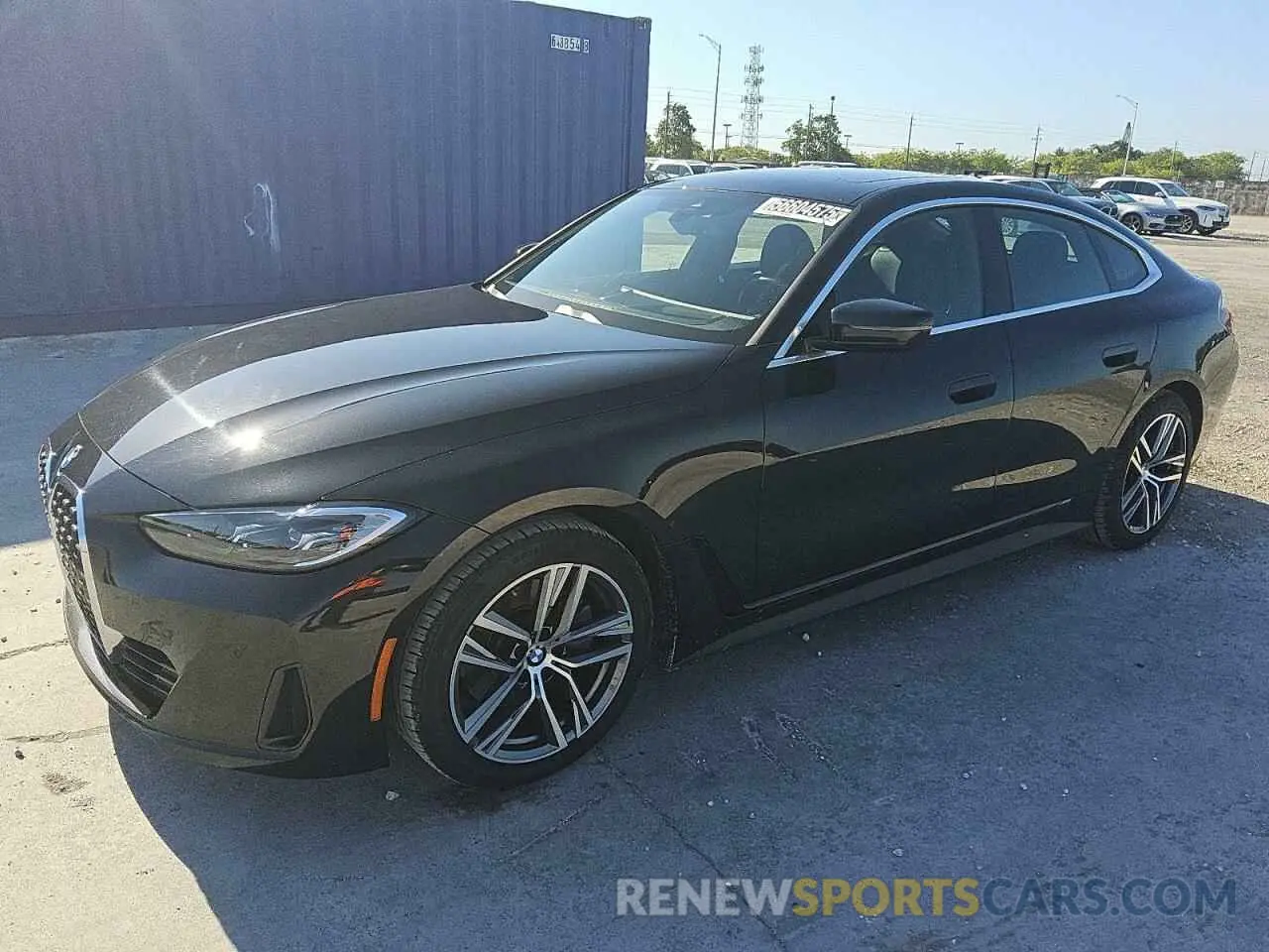 1 fotografías del automóvil dañado WBA63AV03RFS91021 BMW 4 SERIES 2024