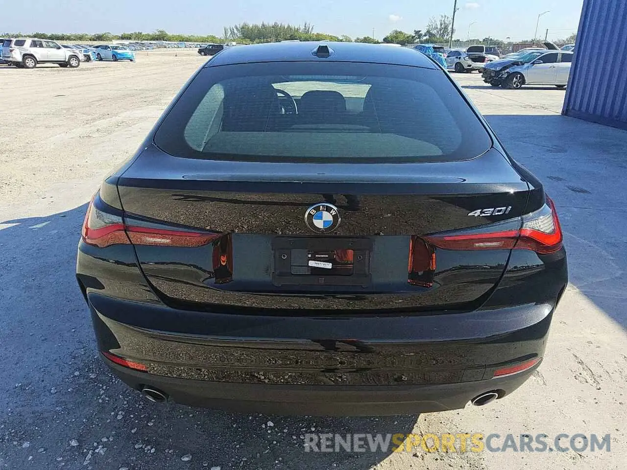 6 fotografías del automóvil dañado WBA63AV03RFS91021 BMW 4 SERIES 2024