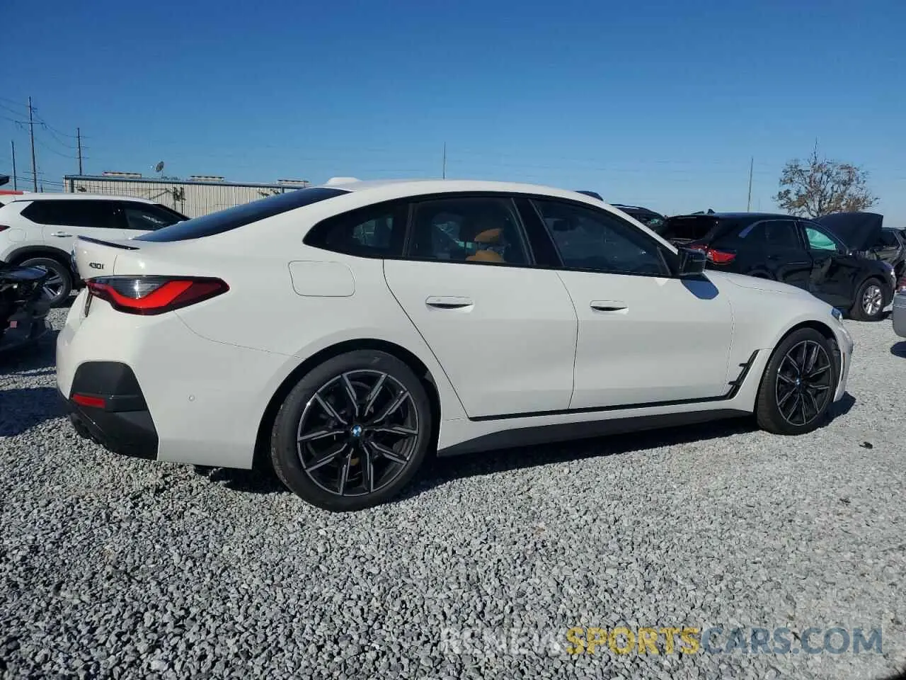 3 fotografías del automóvil dañado WBA63AV07RFR81032 BMW 4 SERIES 2024