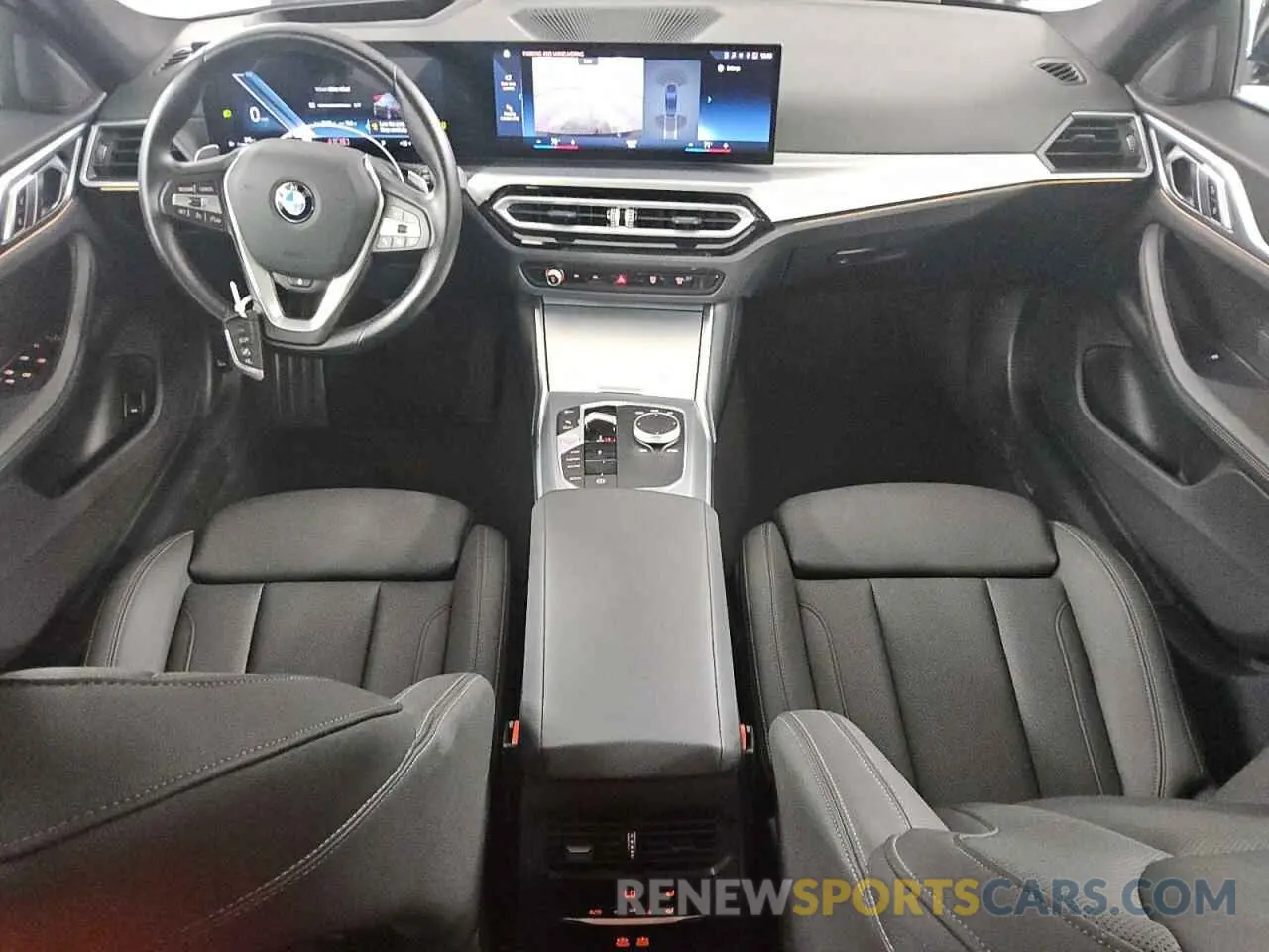 8 fotografías del automóvil dañado WBA63AV08RFS57320 BMW 4 SERIES 2024
