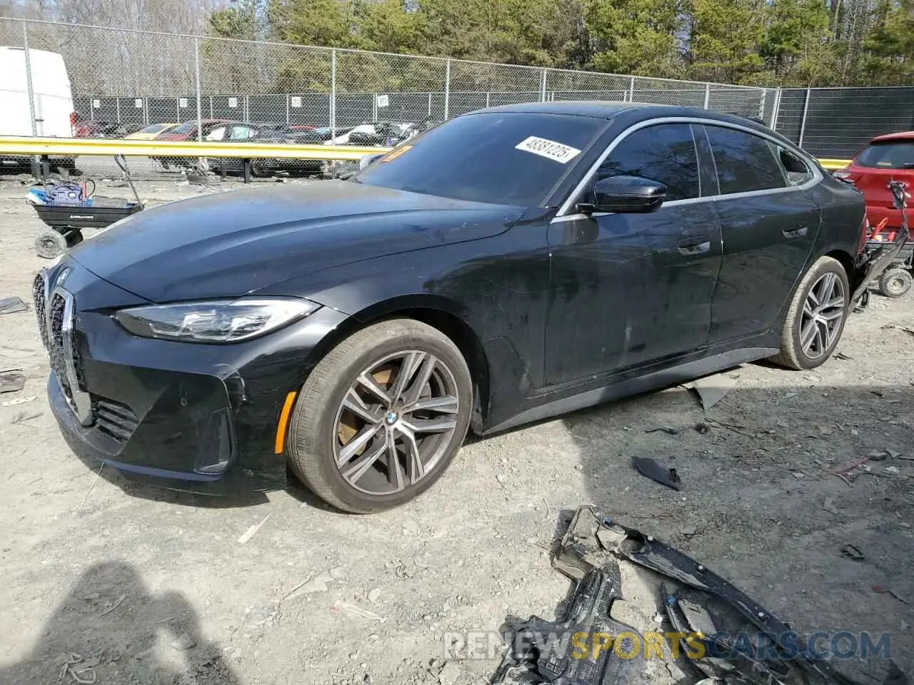 1 fotografías del automóvil dañado WBA73AV01RFP69182 BMW 4 SERIES 2024