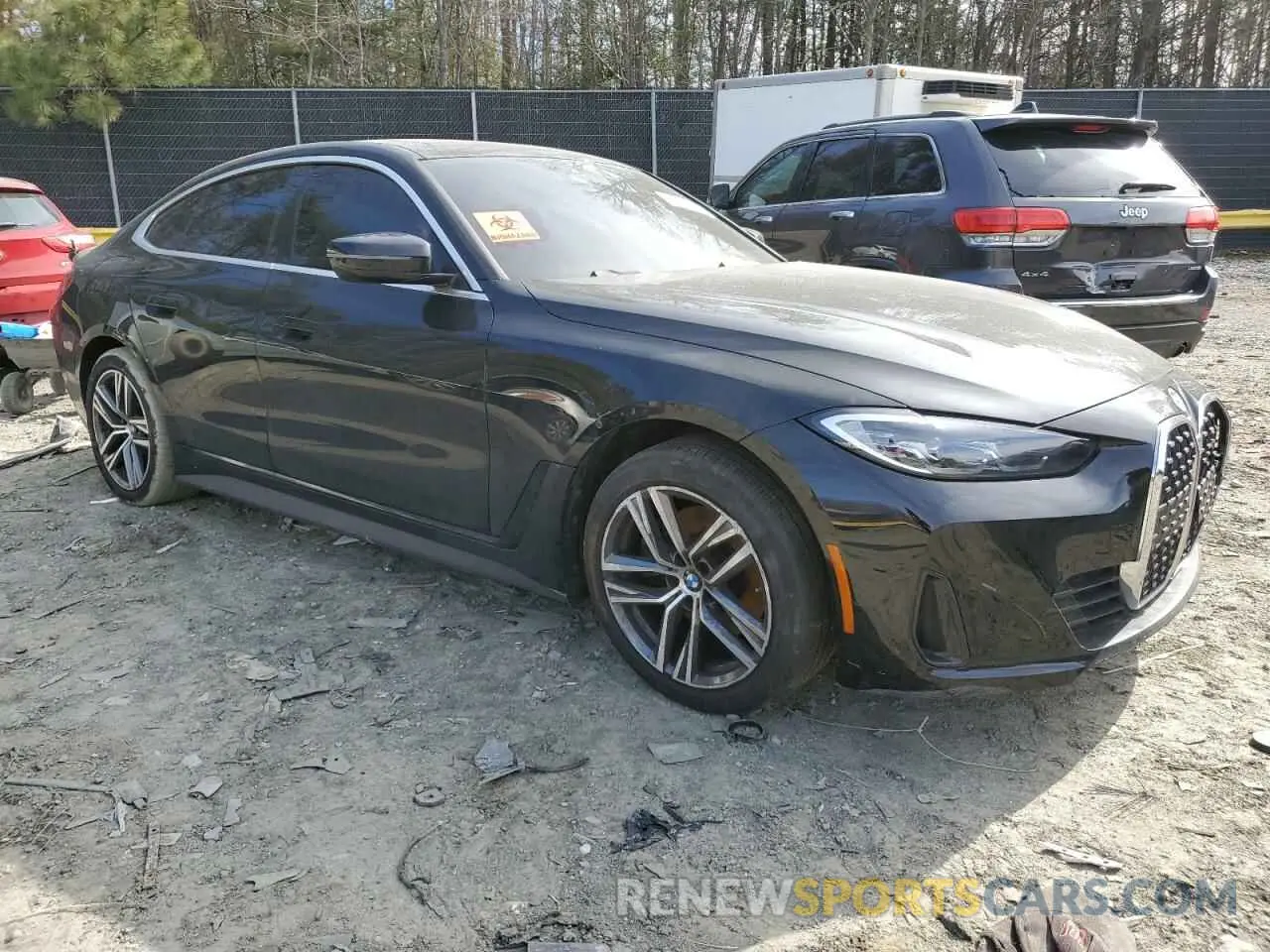 4 fotografías del automóvil dañado WBA73AV01RFP69182 BMW 4 SERIES 2024