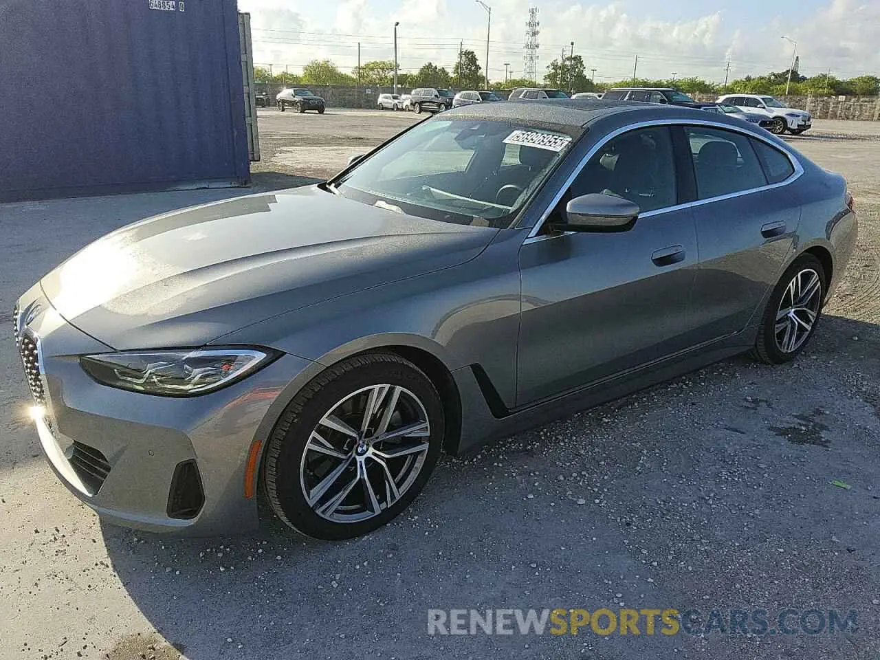 1 fotografías del automóvil dañado WBA73AV03RFT41808 BMW 4 SERIES 2024
