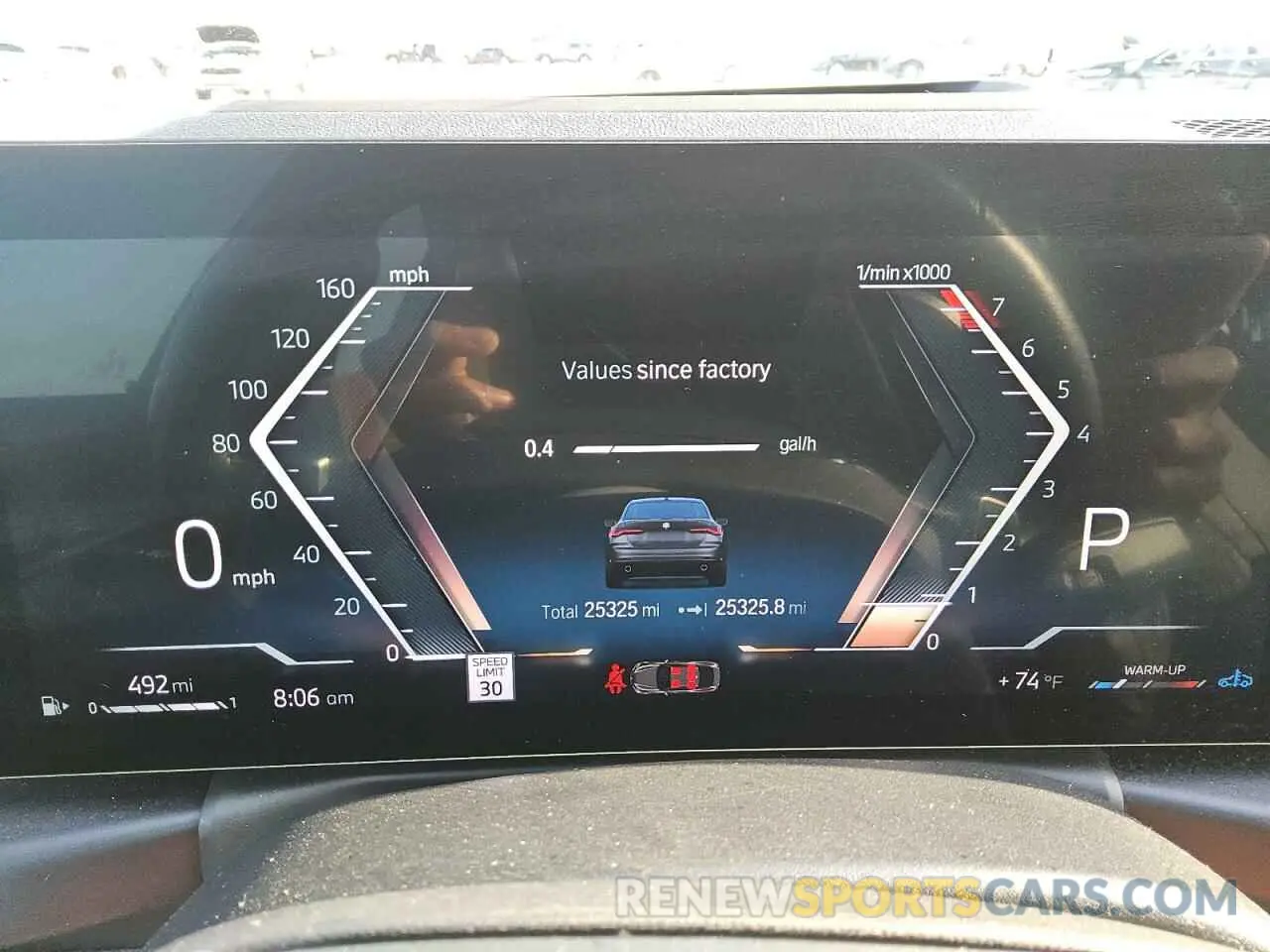 9 fotografías del automóvil dañado WBA73AV03RFT41808 BMW 4 SERIES 2024