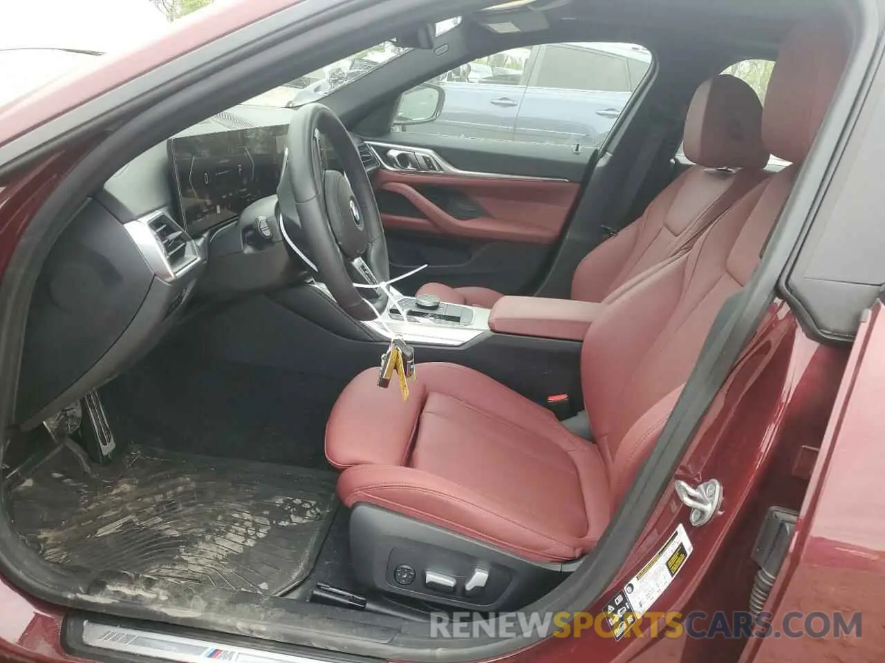 7 fotografías del automóvil dañado WBA73AV07RFR97042 BMW 4 SERIES 2024