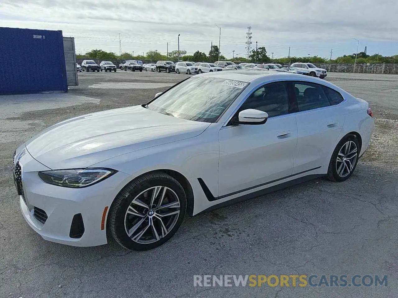 1 fotografías del automóvil dañado WBA73AV09RFT25113 BMW 4 SERIES 2024