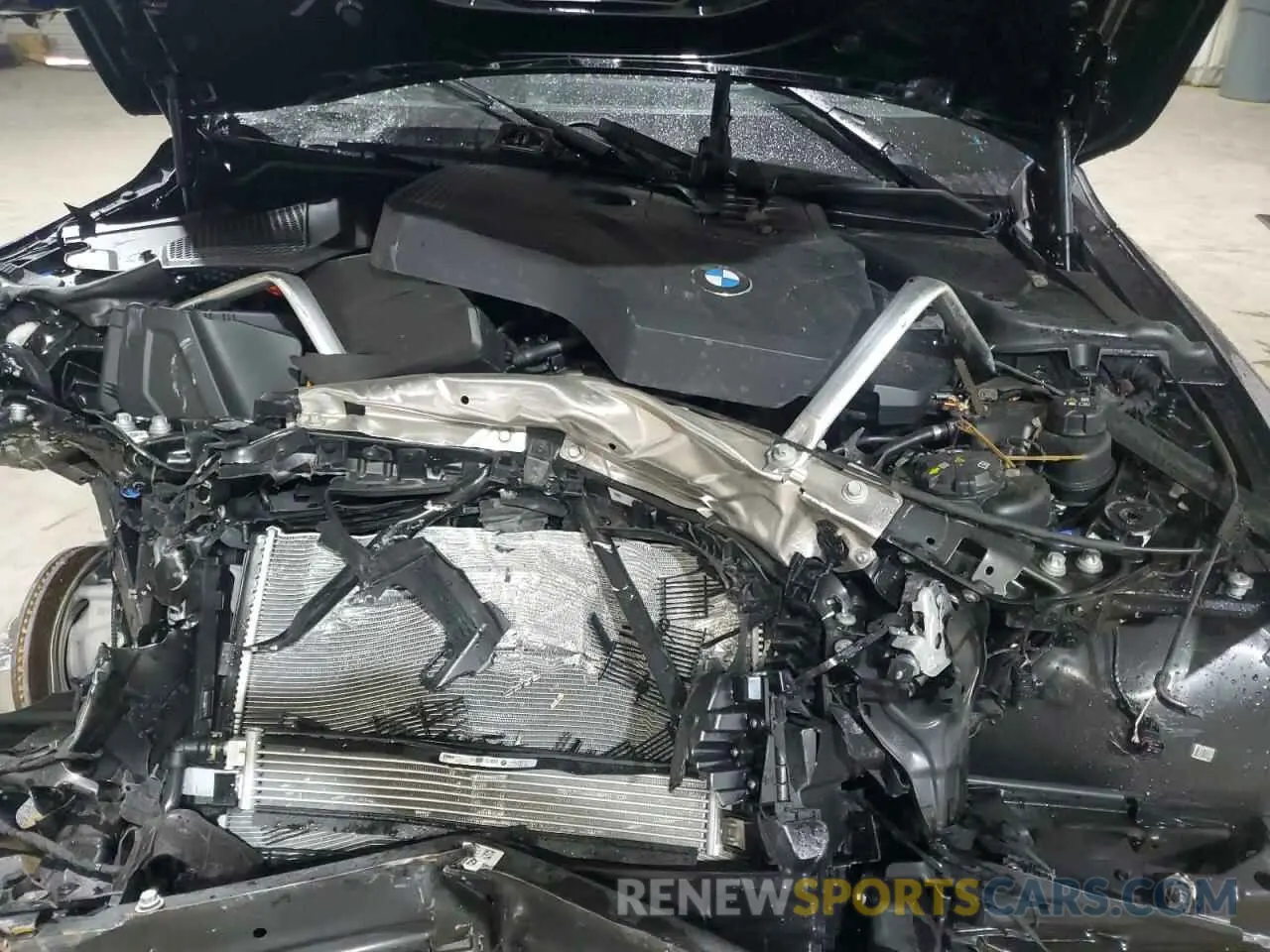 11 fotografías del automóvil dañado WBA73AV0XRFT26027 BMW 4 SERIES 2024