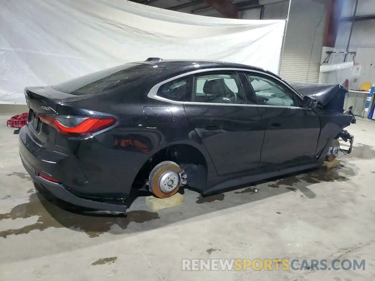 3 fotografías del automóvil dañado WBA73AV0XRFT26027 BMW 4 SERIES 2024