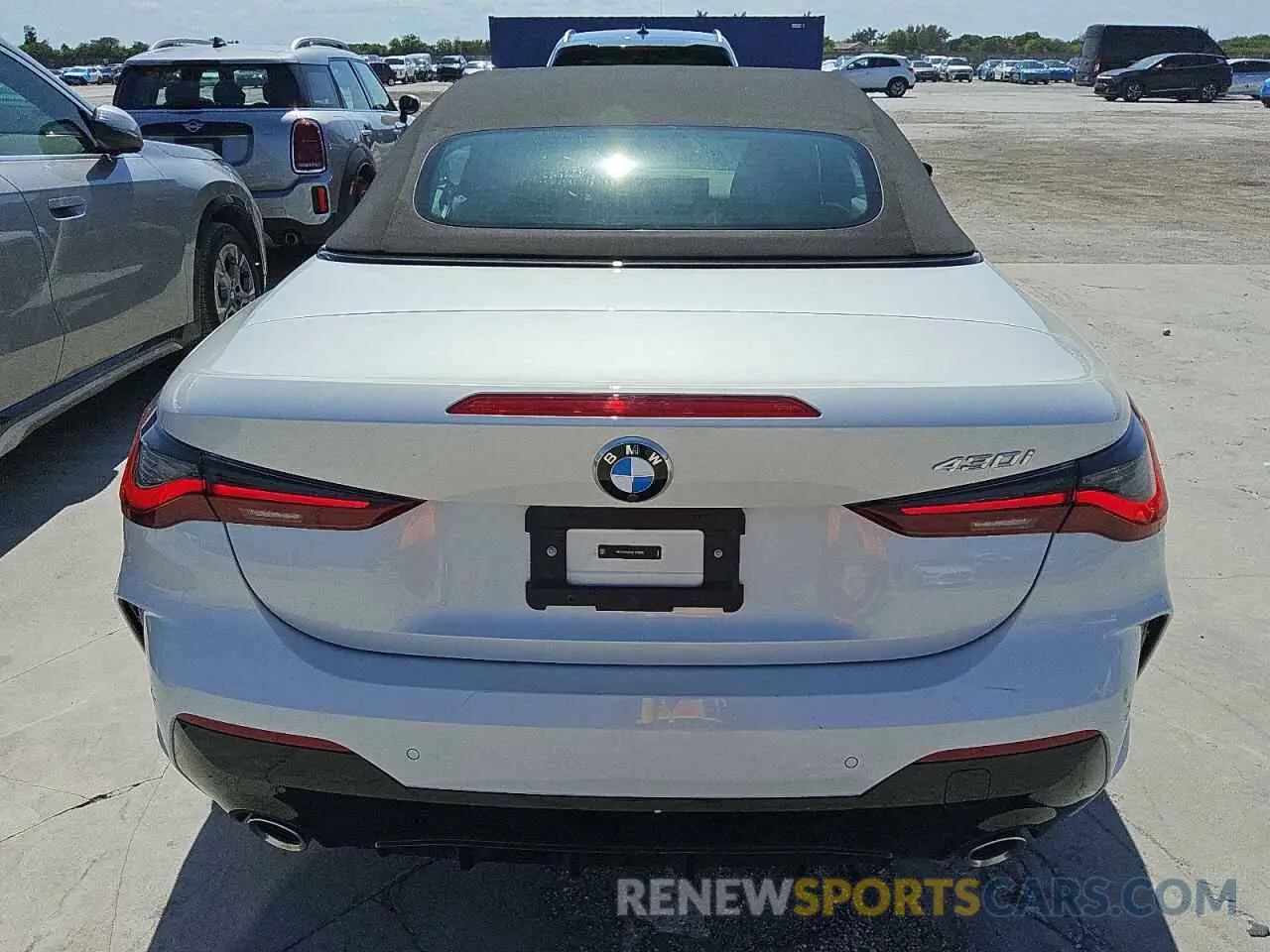 6 fotografías del automóvil dañado WBA33DB00SCT72025 BMW 4 SERIES 2025