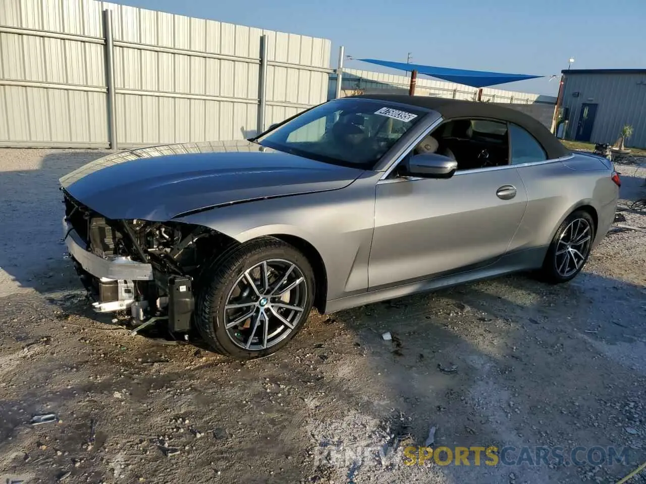 1 fotografías del automóvil dañado WBA33DB02SCT31055 BMW 4 SERIES 2025