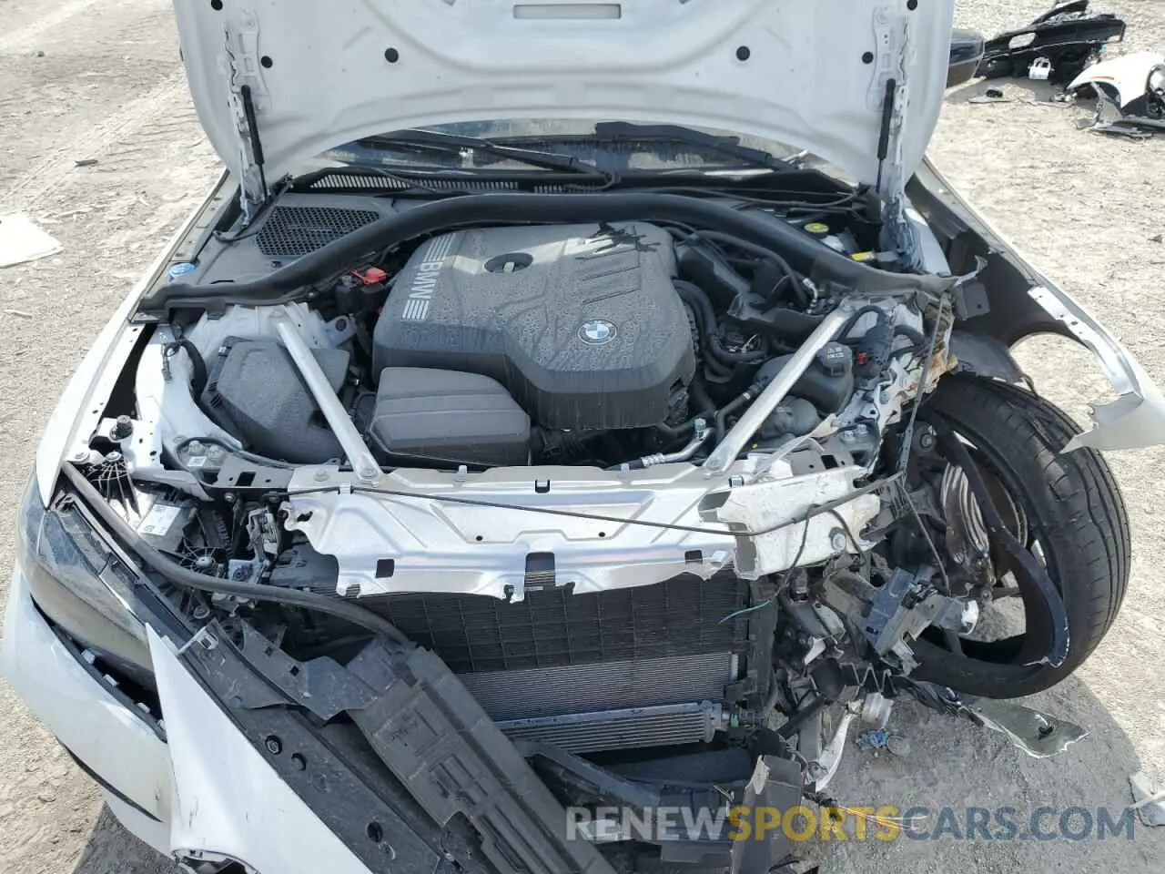 11 fotografías del automóvil dañado WBA33DB06SCS07578 BMW 4 SERIES 2025