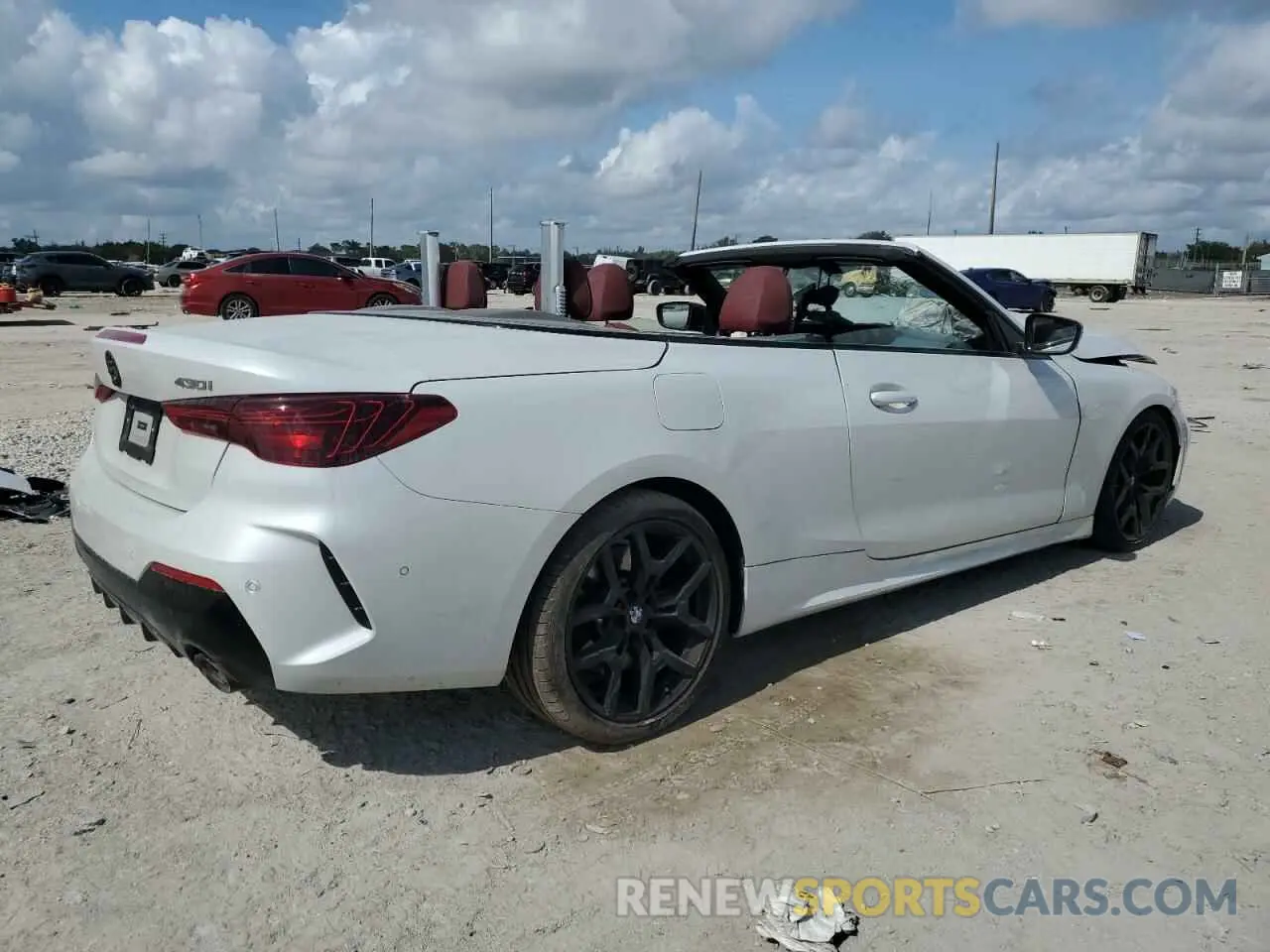 3 fotografías del automóvil dañado WBA33DB06SCS07578 BMW 4 SERIES 2025