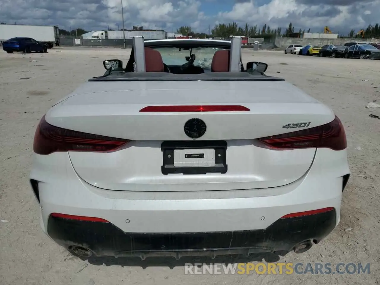 6 fotografías del automóvil dañado WBA33DB06SCS07578 BMW 4 SERIES 2025