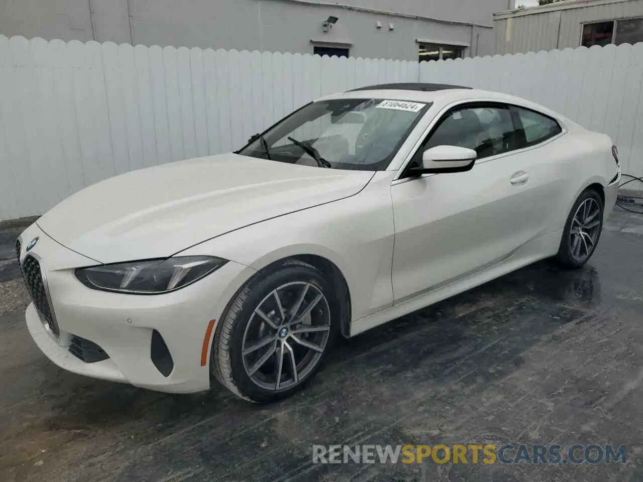 1 fotografías del automóvil dañado WBA43DA05SCS88840 BMW 4 SERIES 2025