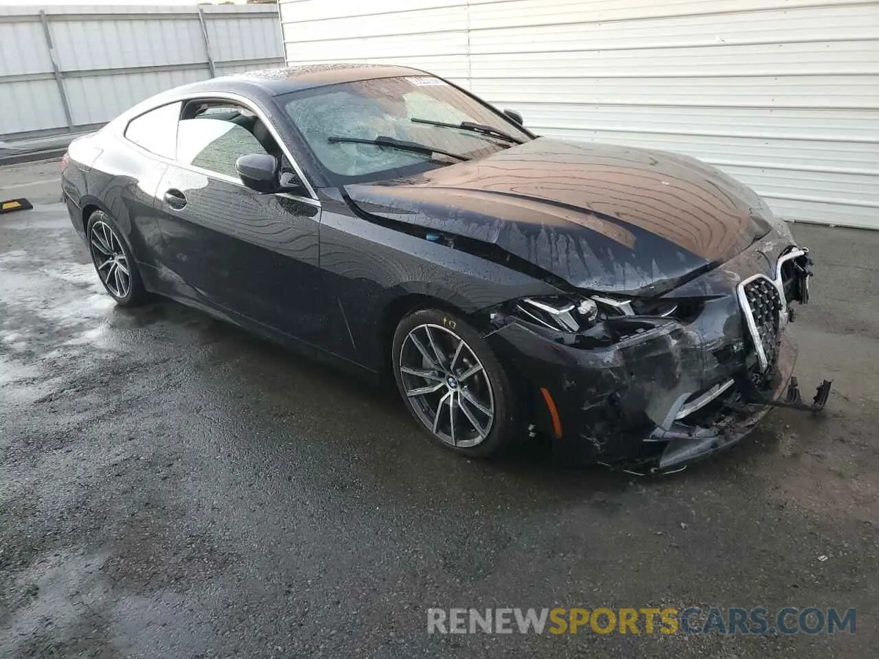 4 fotografías del automóvil dañado WBA43DA0XSCS78689 BMW 4 SERIES 2025