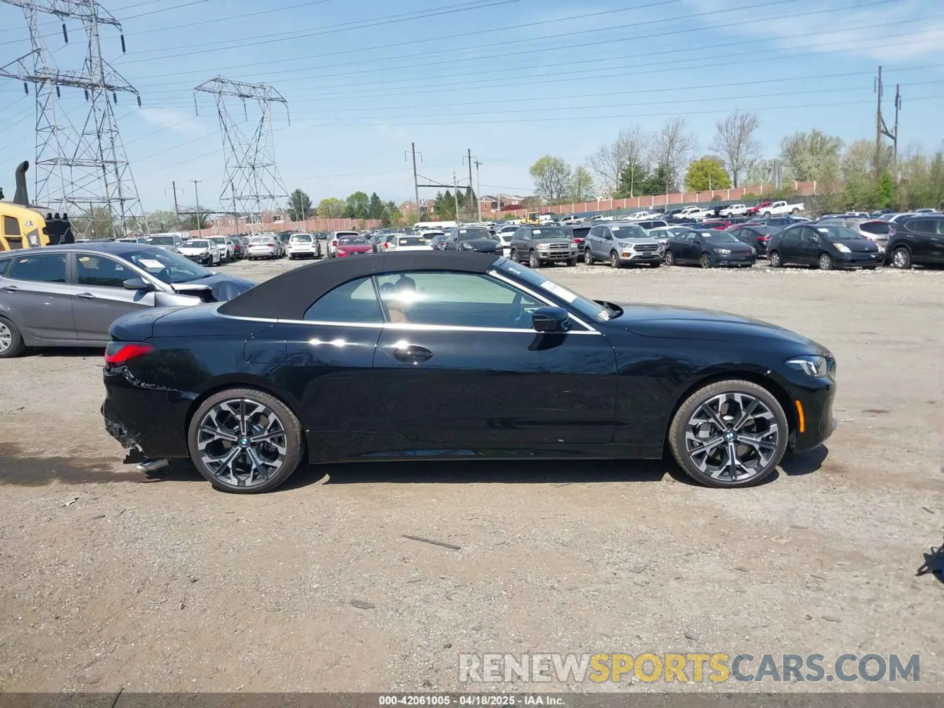 14 fotografías del automóvil dañado WBA53DB03SCT98773 BMW 4 SERIES 2025