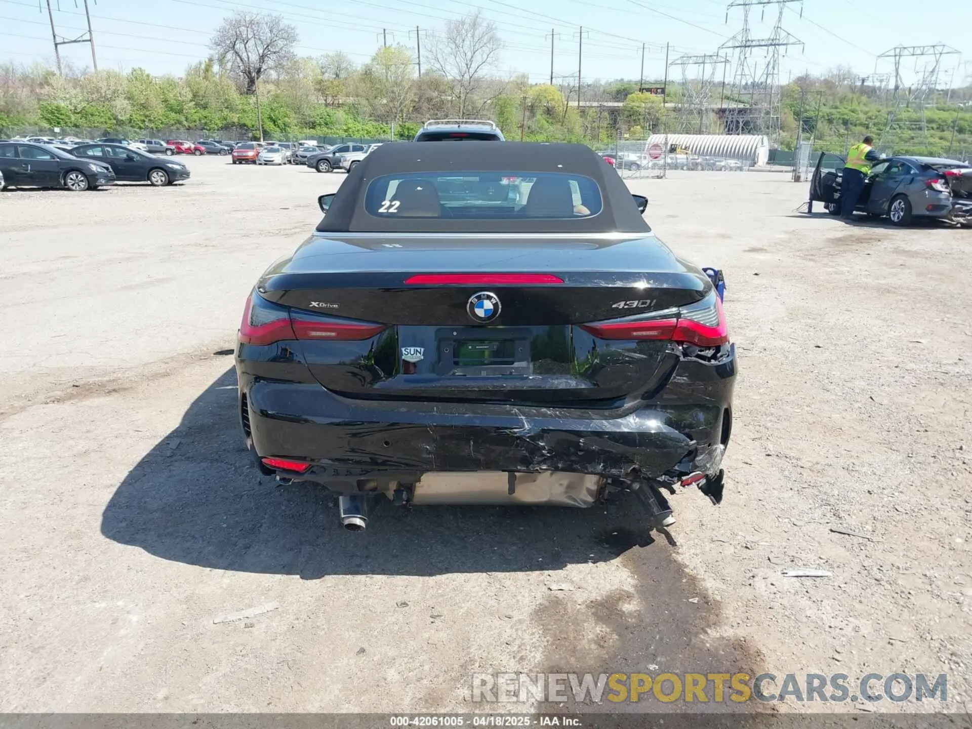17 fotografías del automóvil dañado WBA53DB03SCT98773 BMW 4 SERIES 2025
