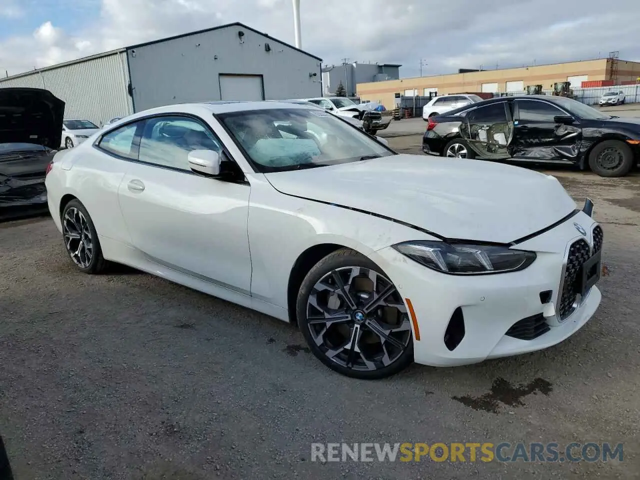 4 fotografías del automóvil dañado WBA63DA00SCS77334 BMW 4 SERIES 2025