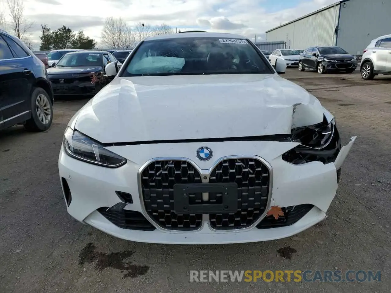 5 fotografías del automóvil dañado WBA63DA00SCS77334 BMW 4 SERIES 2025
