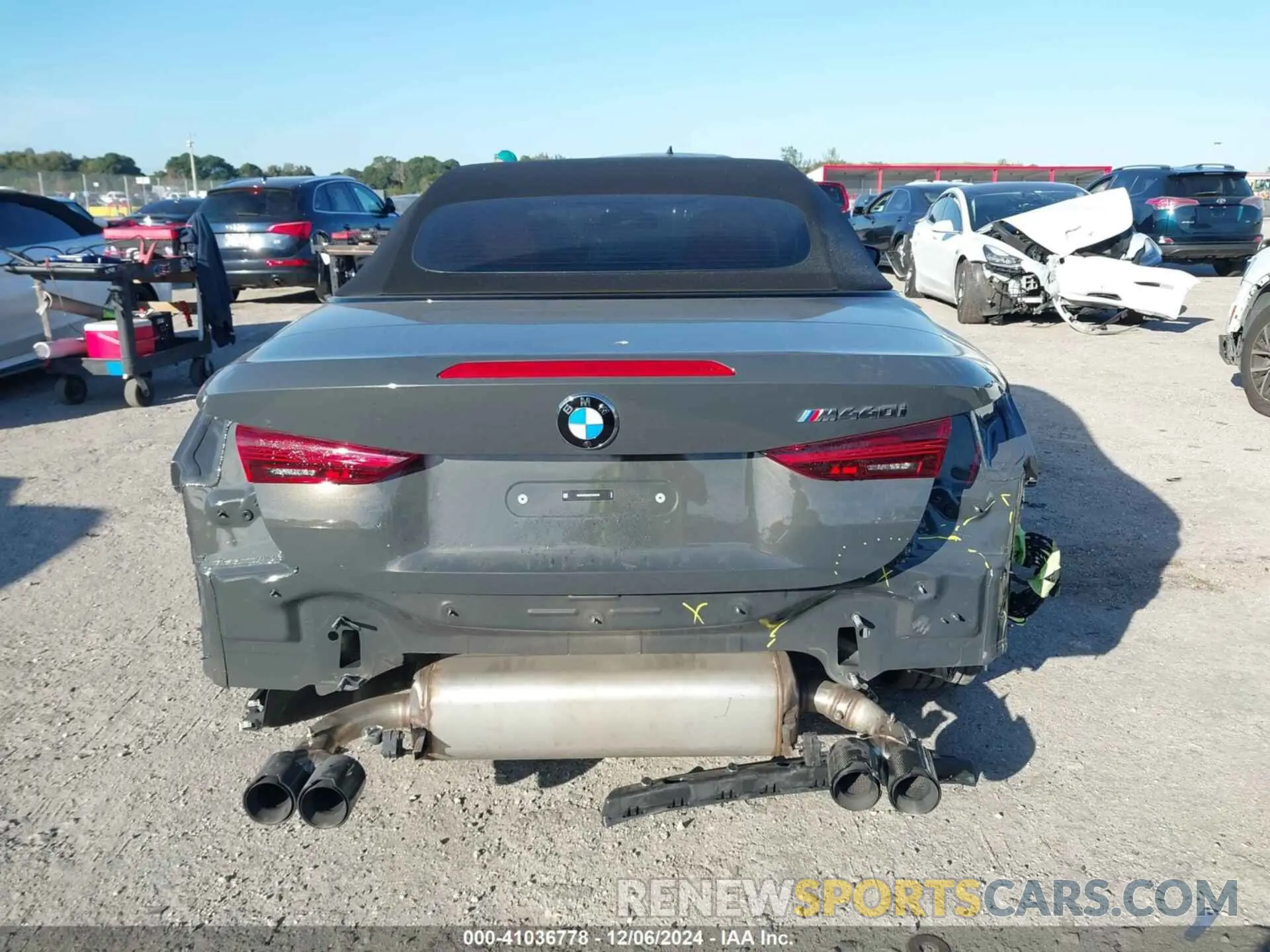 17 fotografías del automóvil dañado WBA63DB03SCT63378 BMW 4 SERIES 2025