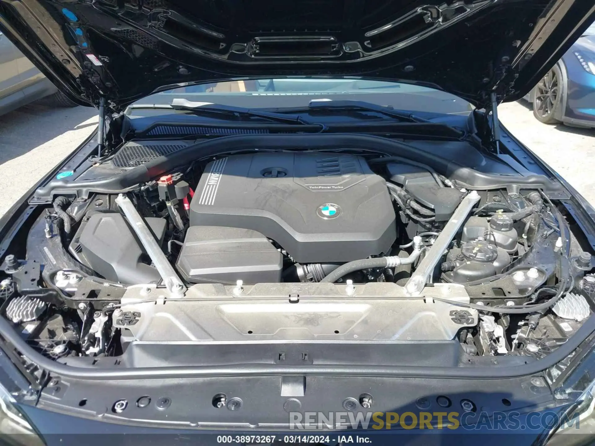 10 fotografías del automóvil dañado WBA63AV00RFR33372 BMW 4 SERIES GRAN COUPE 2024
