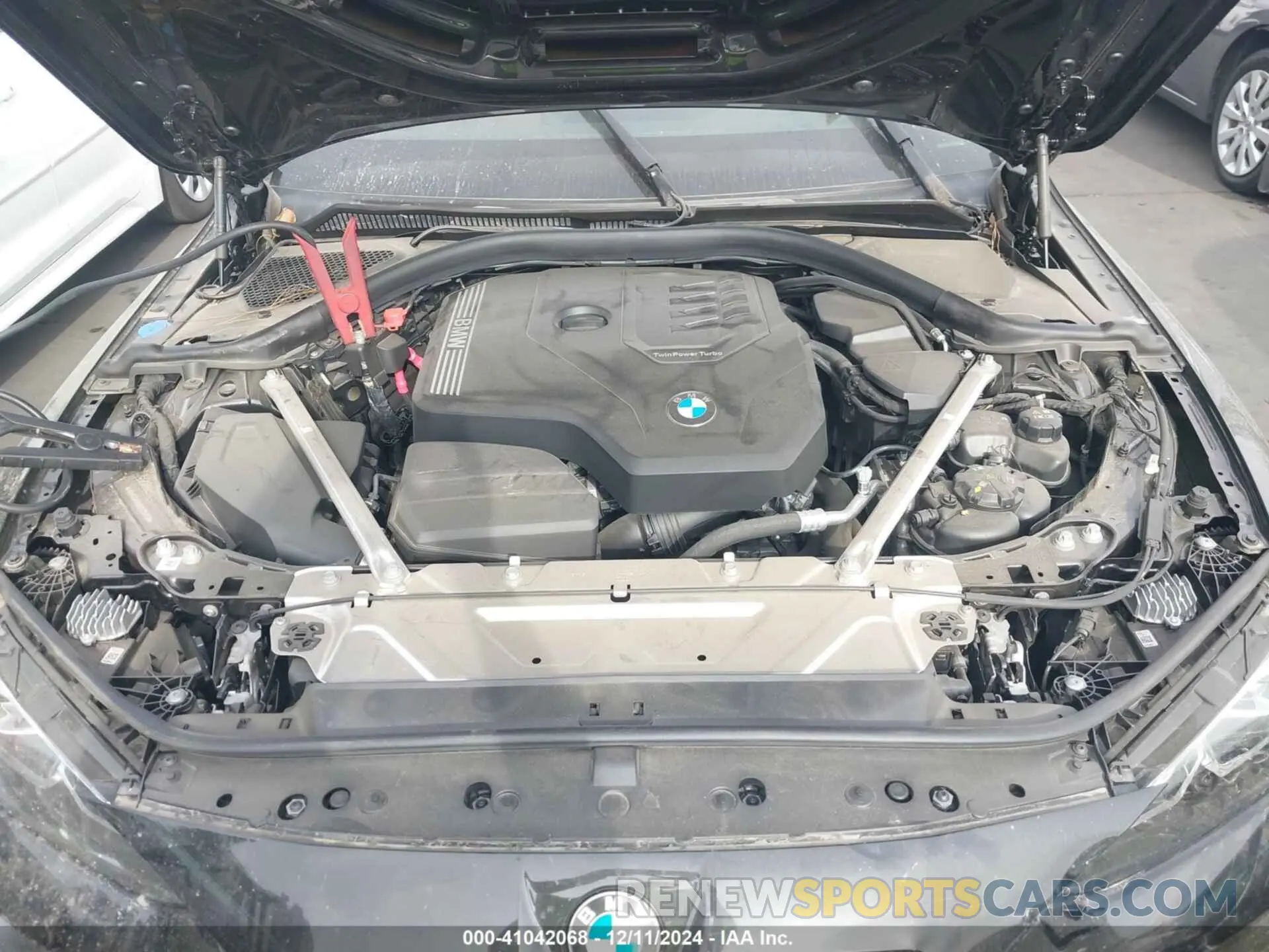 10 fotografías del automóvil dañado WBA63AV04RFS28722 BMW 4 SERIES GRAN COUPE 2024