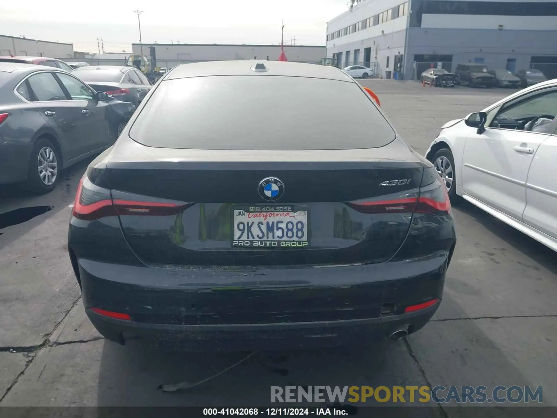 16 fotografías del automóvil dañado WBA63AV04RFS28722 BMW 4 SERIES GRAN COUPE 2024
