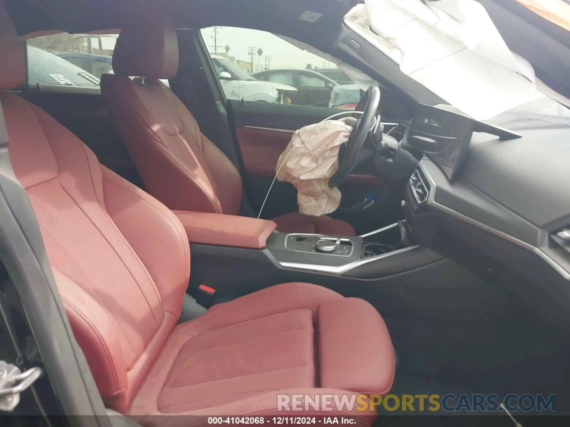 5 fotografías del automóvil dañado WBA63AV04RFS28722 BMW 4 SERIES GRAN COUPE 2024