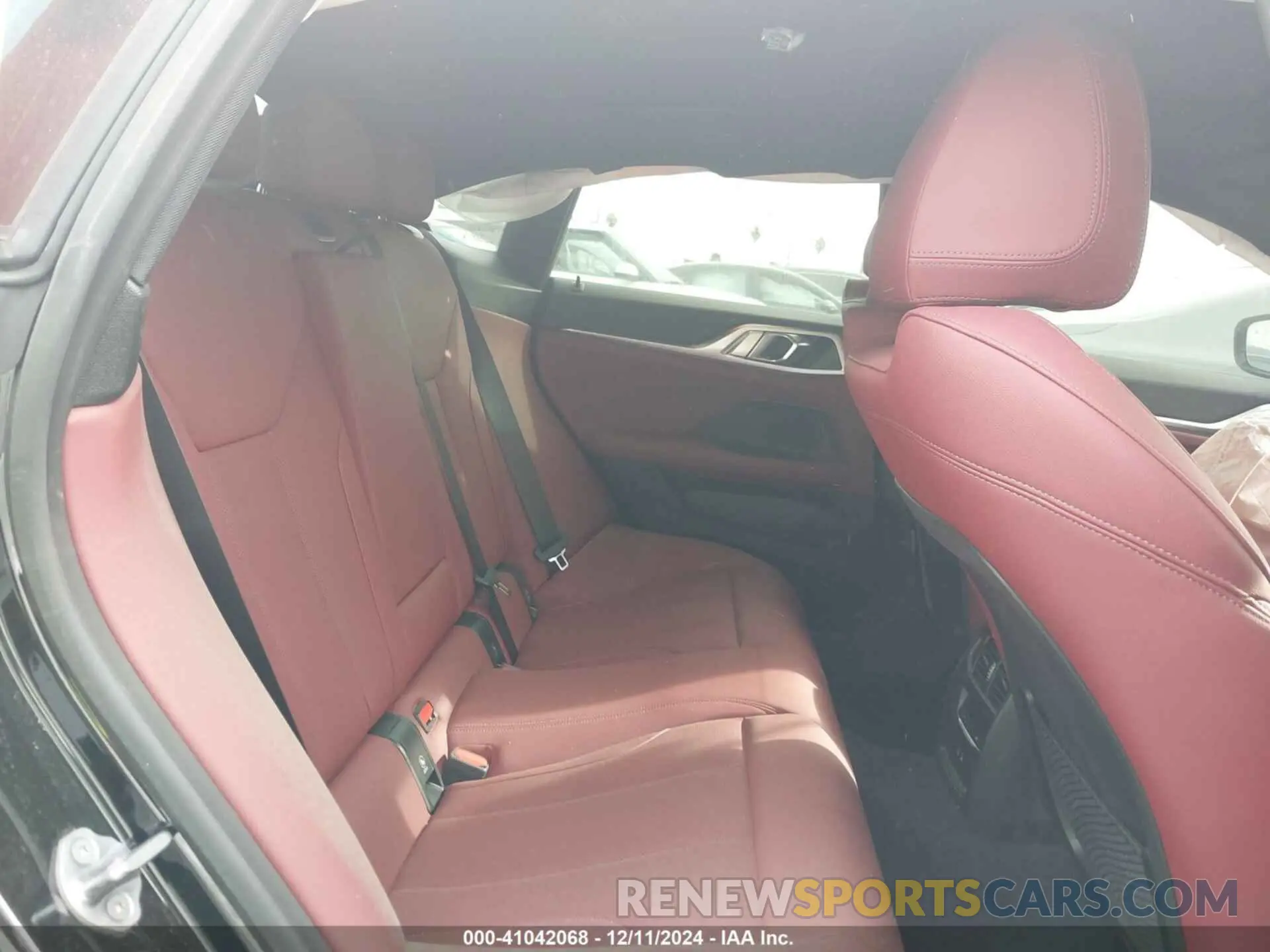 8 fotografías del automóvil dañado WBA63AV04RFS28722 BMW 4 SERIES GRAN COUPE 2024