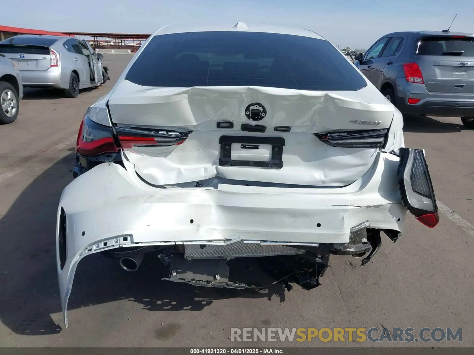 15 fotografías del automóvil dañado WBA63AV06RFR42142 BMW 4 SERIES GRAN COUPE 2024