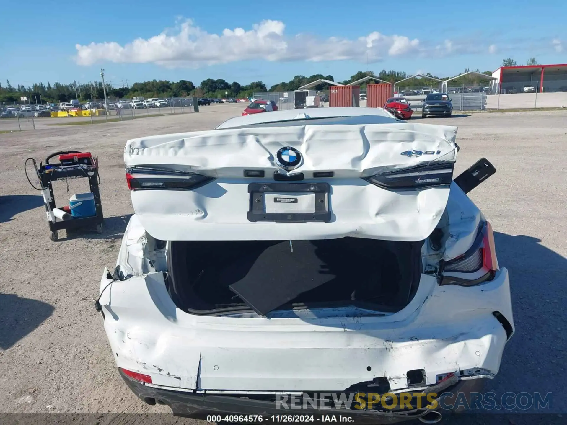 16 fotografías del automóvil dañado WBA63AV08RFR05318 BMW 4 SERIES GRAN COUPE 2024