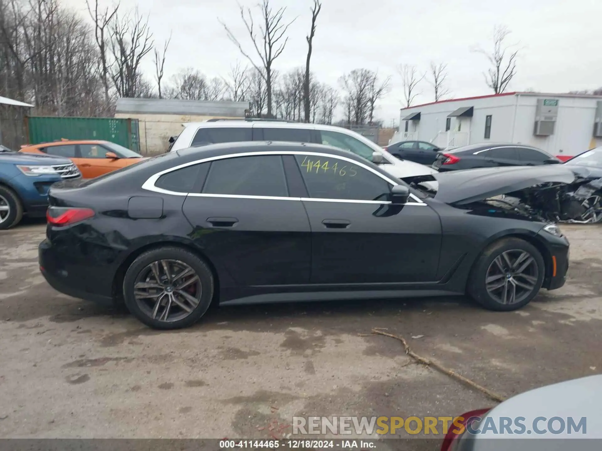 12 fotografías del automóvil dañado WBA73AV05RFS35389 BMW 4 SERIES GRAN COUPE 2024