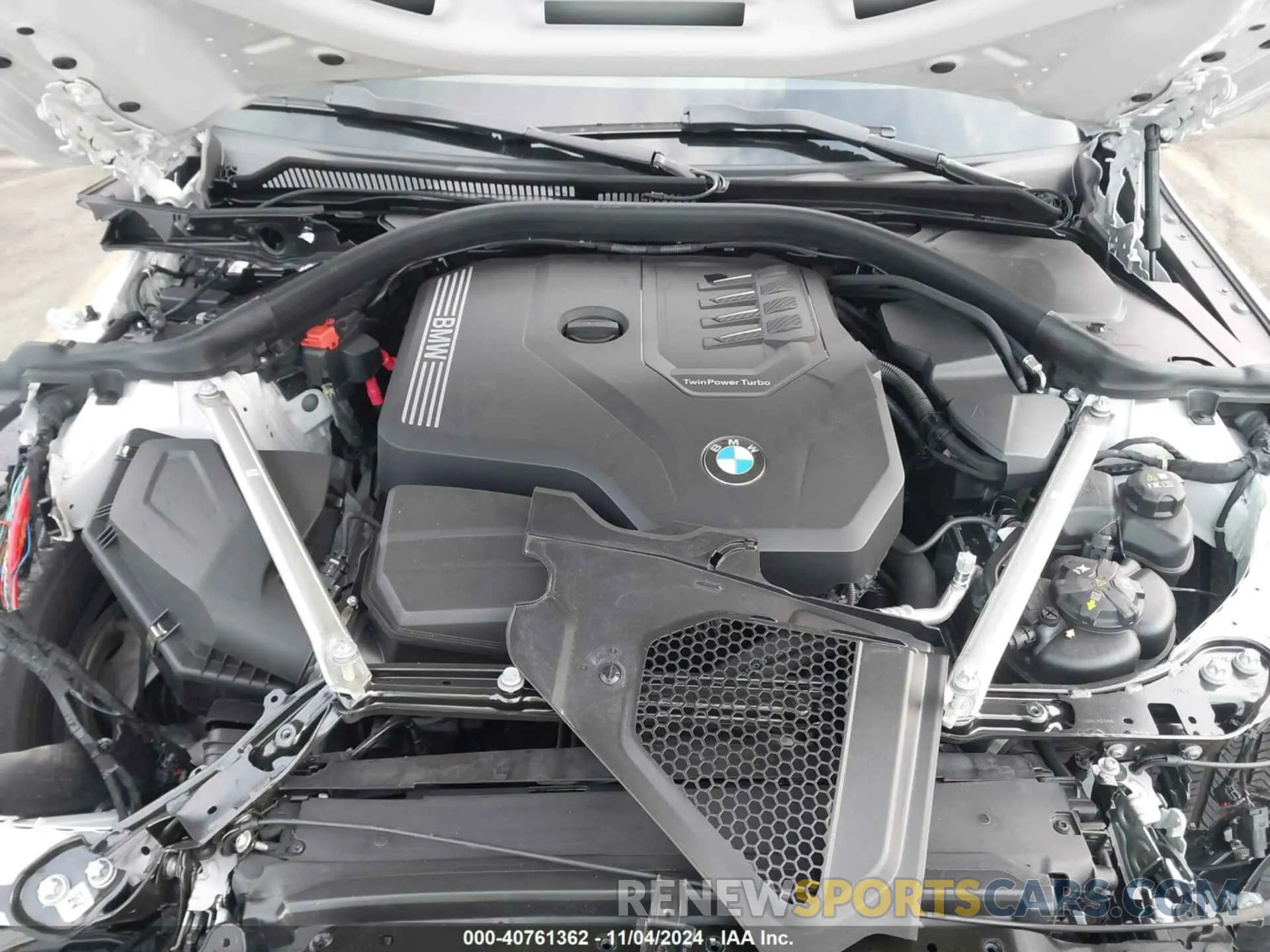 10 fotografías del automóvil dañado WBA73AV07RFR74392 BMW 4 SERIES GRAN COUPE 2024
