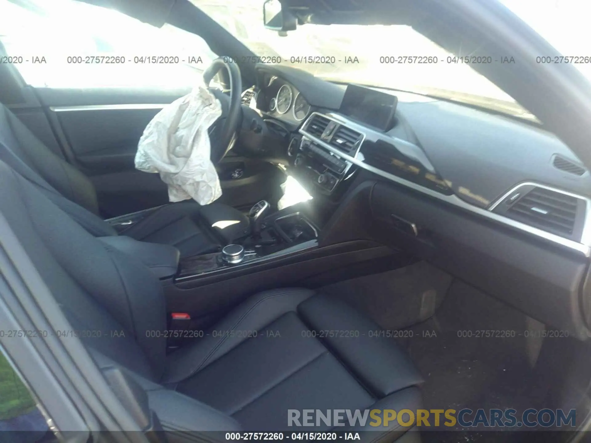 5 fotografías del automóvil dañado WBA4J1C50KBU67385 BMW 430I 2019