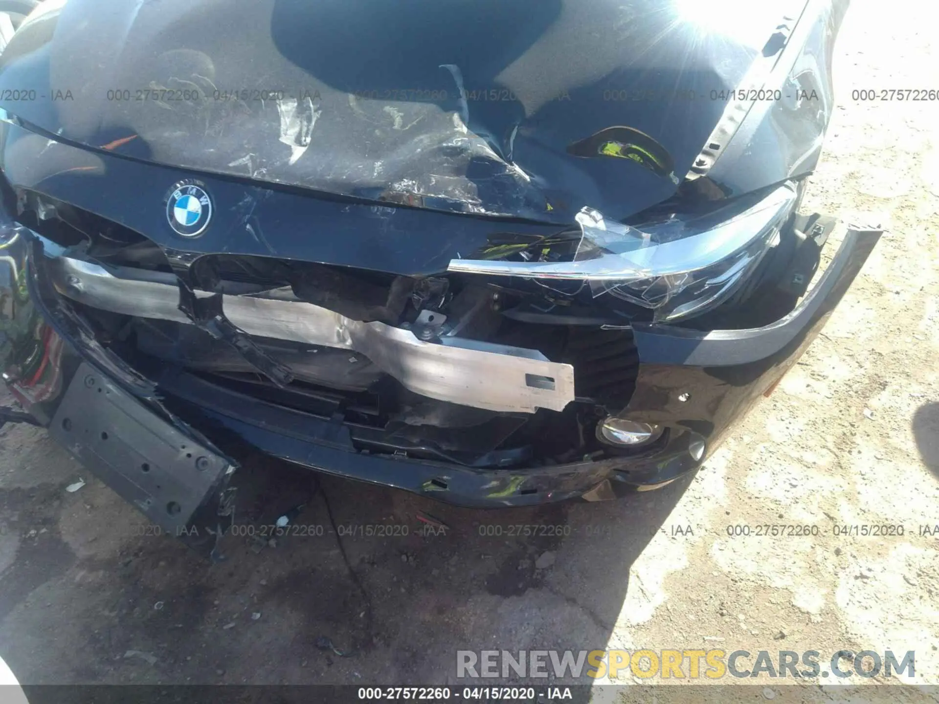 6 fotografías del automóvil dañado WBA4J1C50KBU67385 BMW 430I 2019