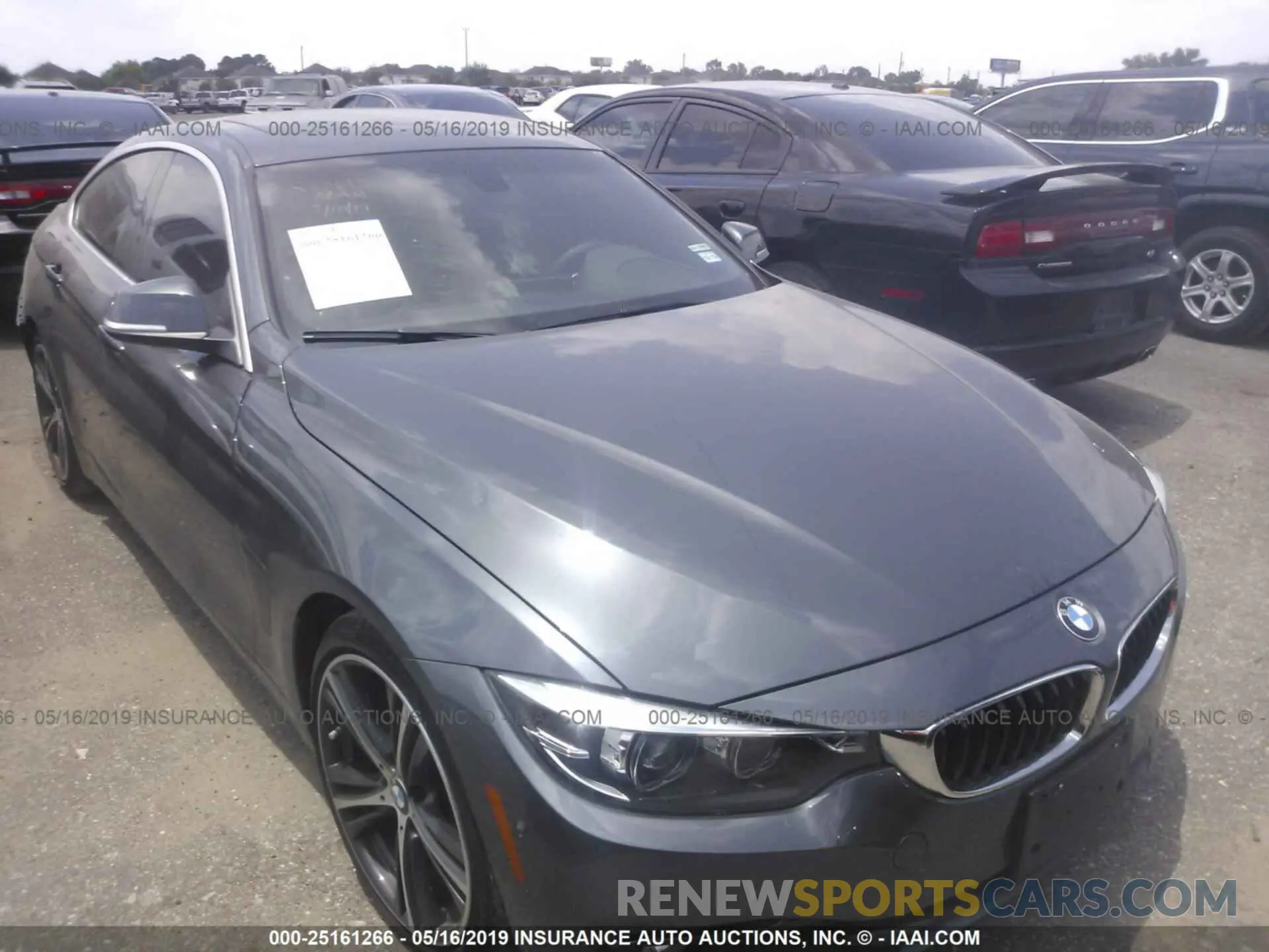 1 fotografías del automóvil dañado WBA4J1C51KBM12511 BMW 430I 2019