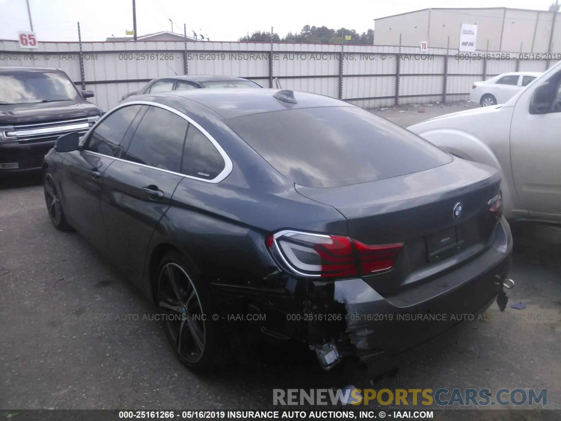 3 fotografías del automóvil dañado WBA4J1C51KBM12511 BMW 430I 2019