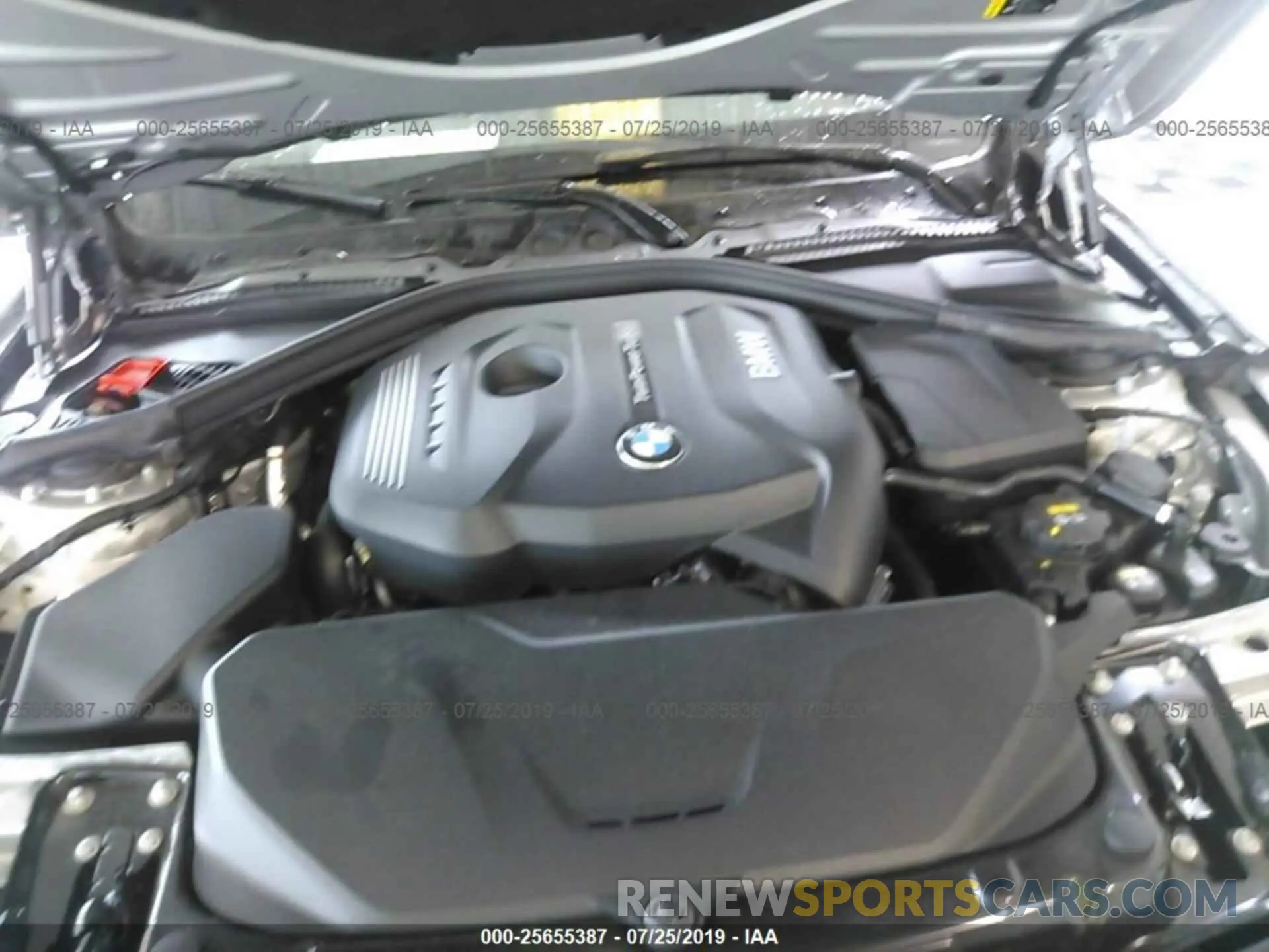 10 fotografías del automóvil dañado WBA4J1C54KBM13426 BMW 430I 2019